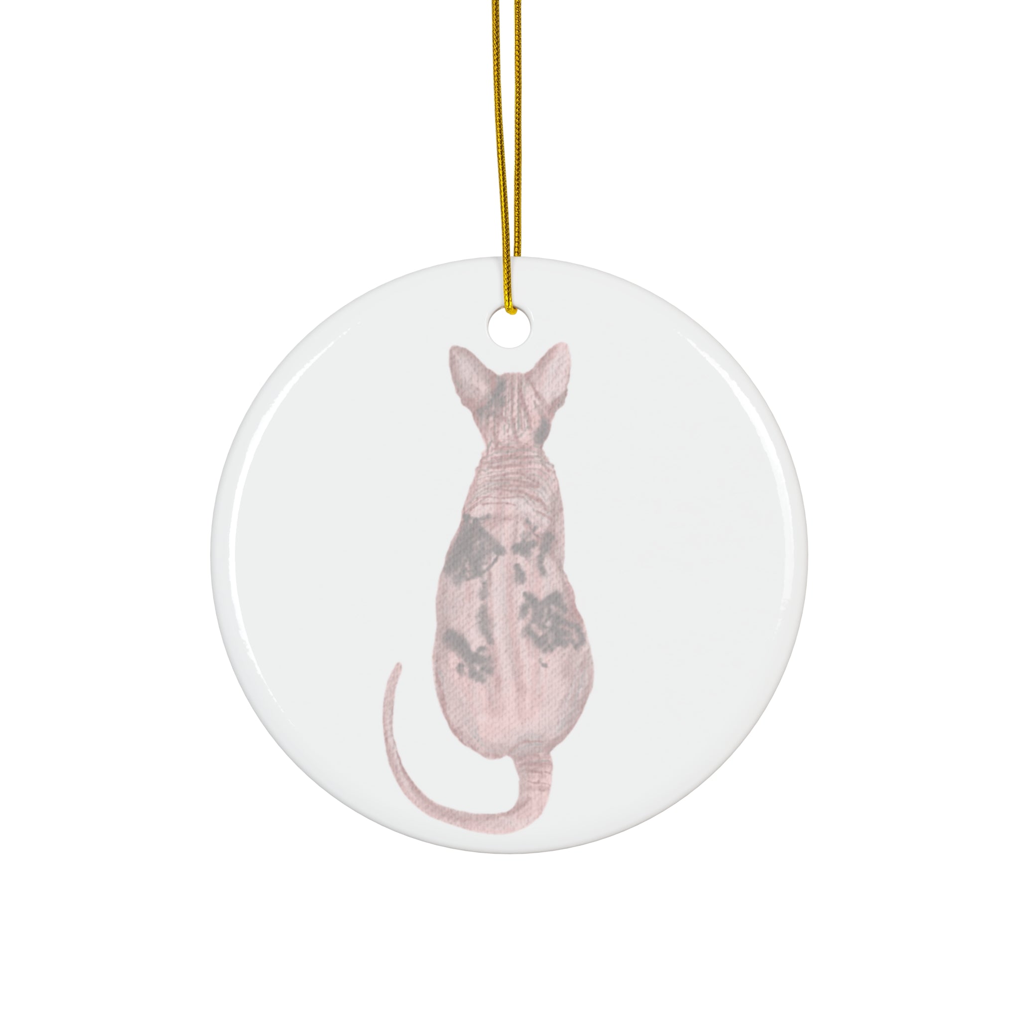 Cat Ceramic Ornament      Item #5887123 - Buckshot's Bargain Barn