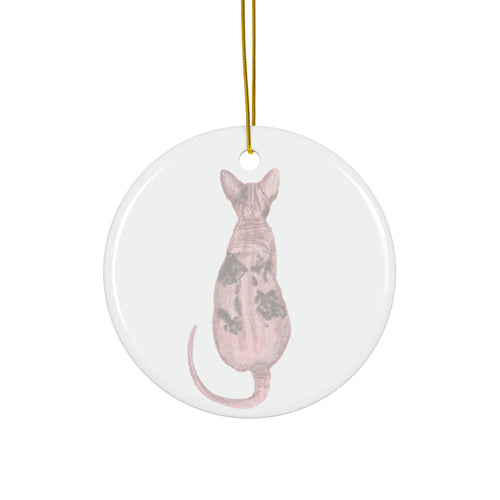 Cat Ceramic Ornament      Item #5887123 - Buckshot's Bargain Barn