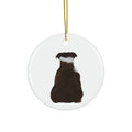 Dog Ceramic Disc Ornament           Item #651785