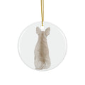 Dog Ceramic Disc Ornament        Item #5424669