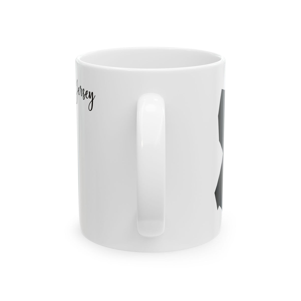 New Jersey State Silhouette Ceramic Mug – 11oz    Item #149904