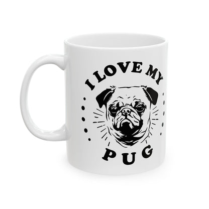 Copy of Love Is A Four Legged Word Ceramic Mug — Pet Coffee Cup 11oz   Item #777953