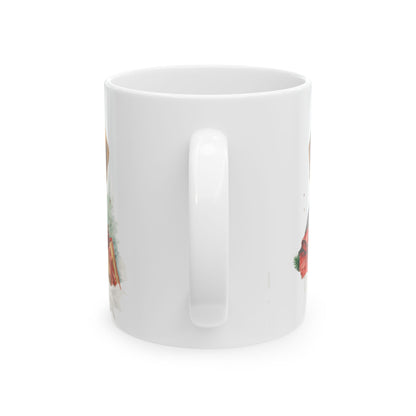 Christmas Puppy Mug with Gifts  11oz Item #898914