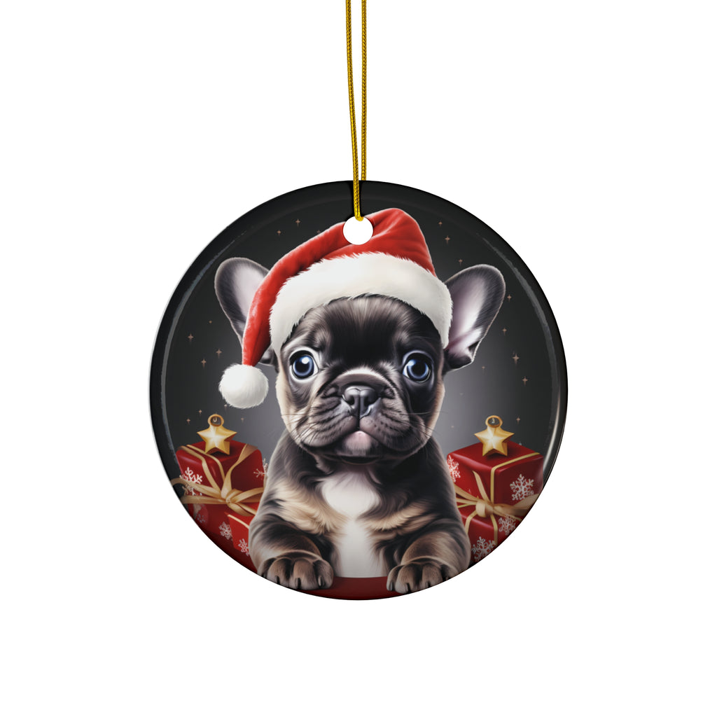 Dog Ceramic Disc Ornament         Item #4222432