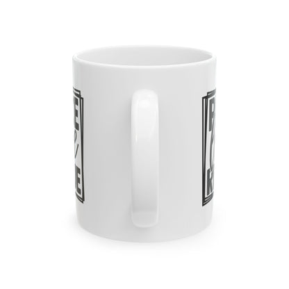 Peace Love Rescue Mug — Ceramic Coffee Cup 11oz   Item #919196