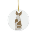 Dog Ceramic Disc Ornament        Item #247008
