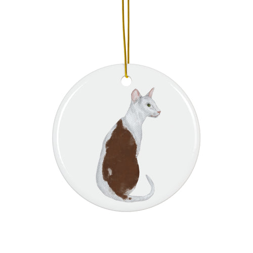 Cat Ceramic Ornament     Item #2517761 - Buckshot's Bargain Barn