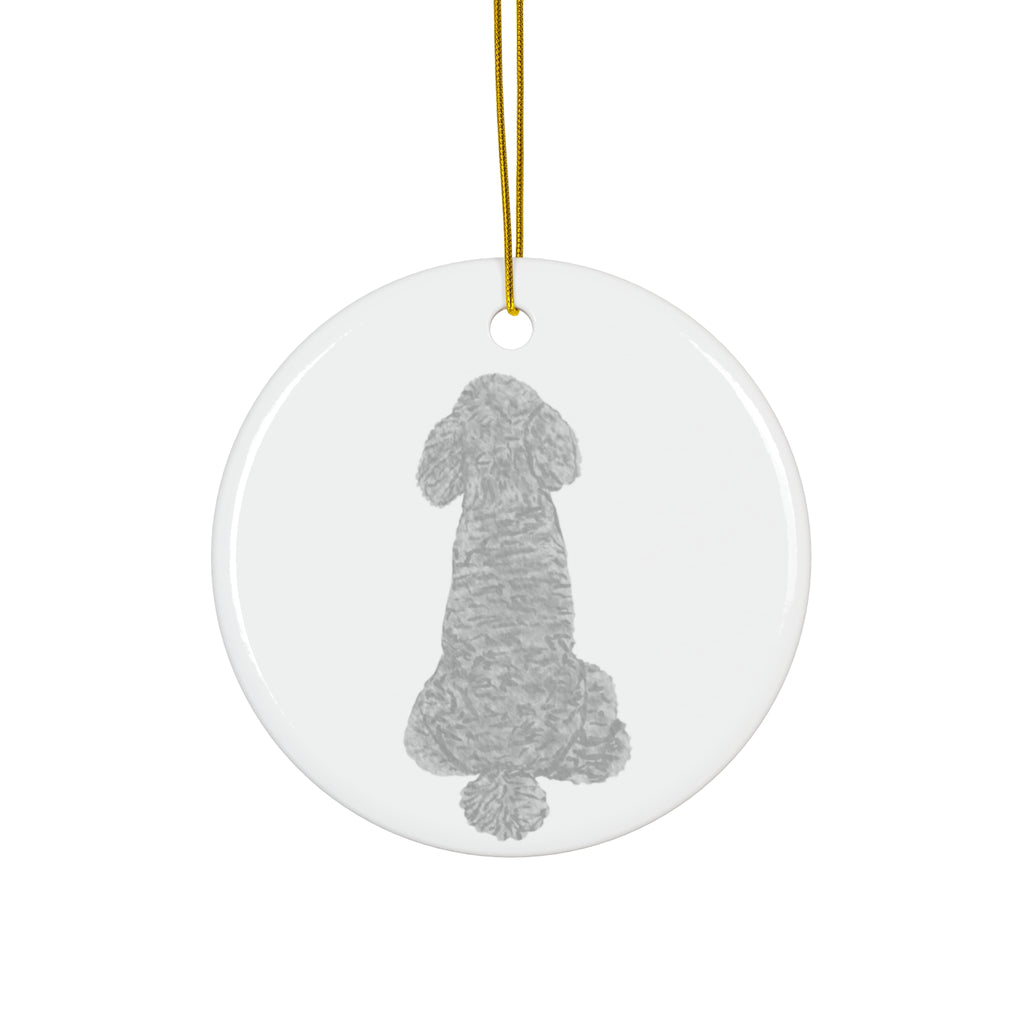 Dog Ceramic Disc Ornament       Item #511425