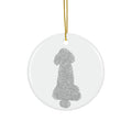 Dog Ceramic Disc Ornament       Item #511425