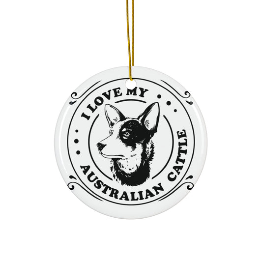 Ceramic Ornament - Australian Cattle Dog     Item #5313738