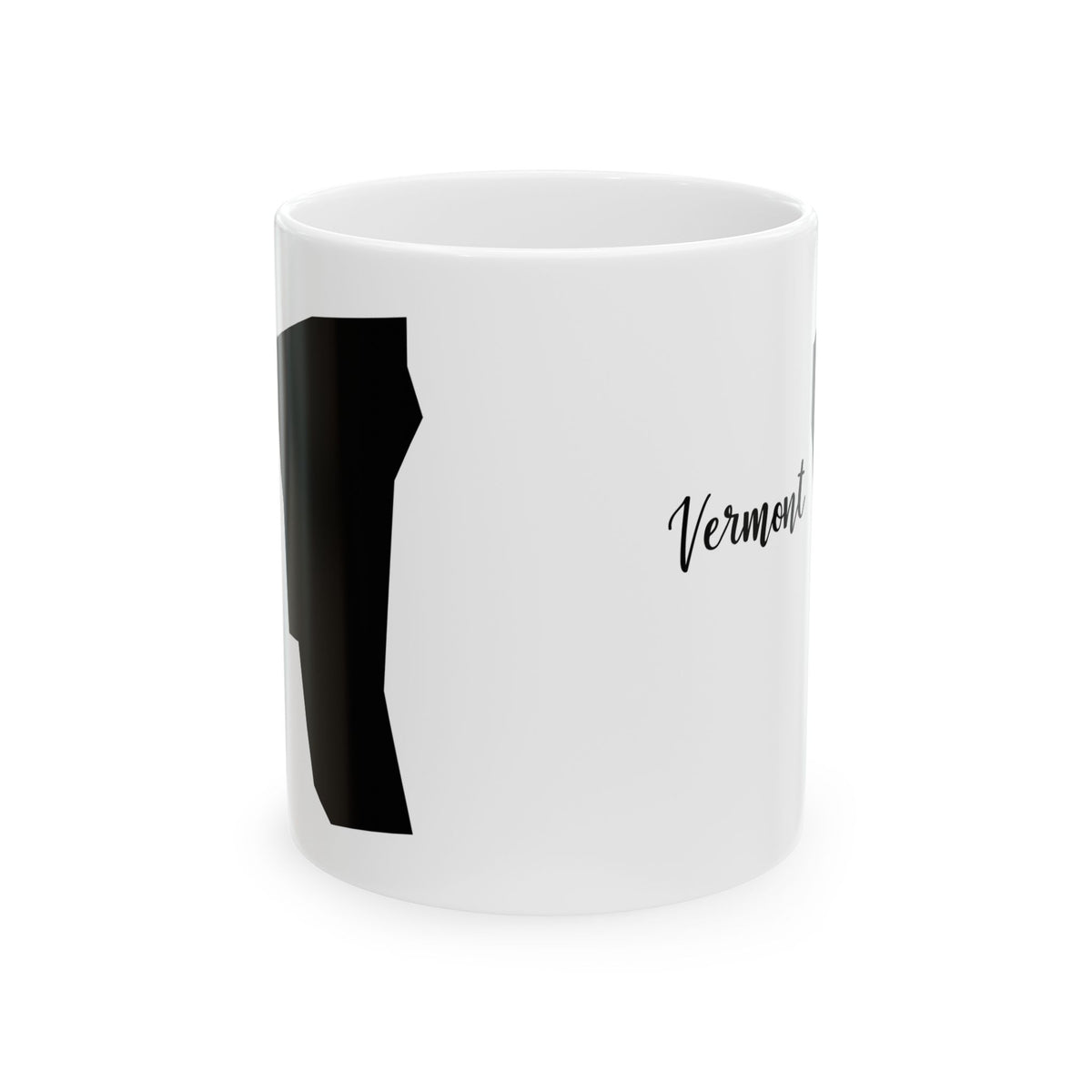 Vermont State Silhouette Ceramic Mug – 11oz    Item #85481