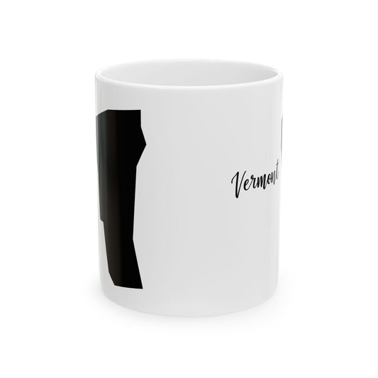 Vermont State Silhouette Ceramic Mug – 11oz    Item #85481