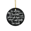 My Snowflake Ceramic Disc Ornament    Item #1397687