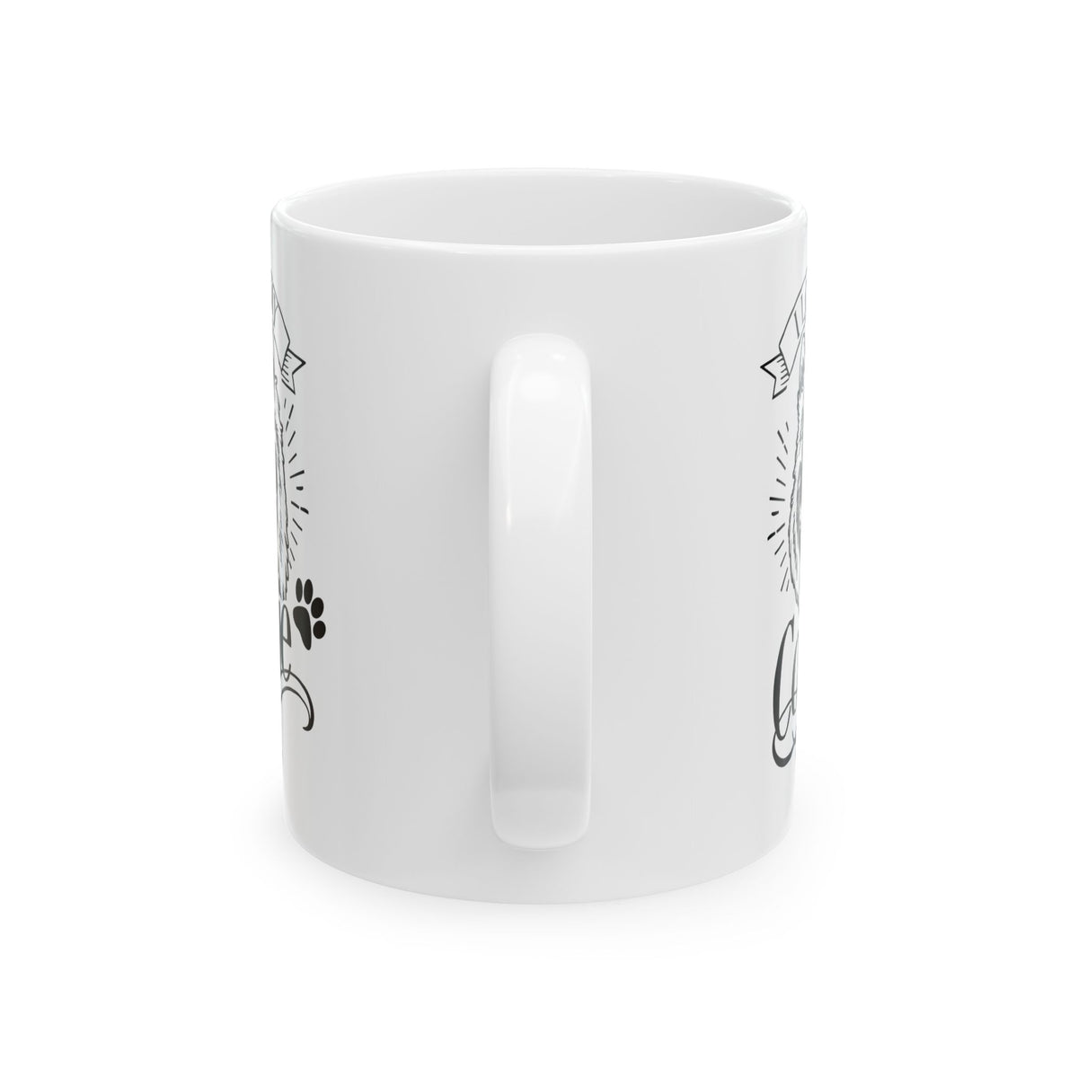 I Love My Collie Ceramic Mug — Cute Collie Coffee Cup 11oz    Item #906877