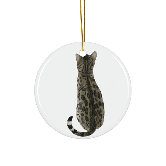 Cat Ceramic Ornament         Item #4728596