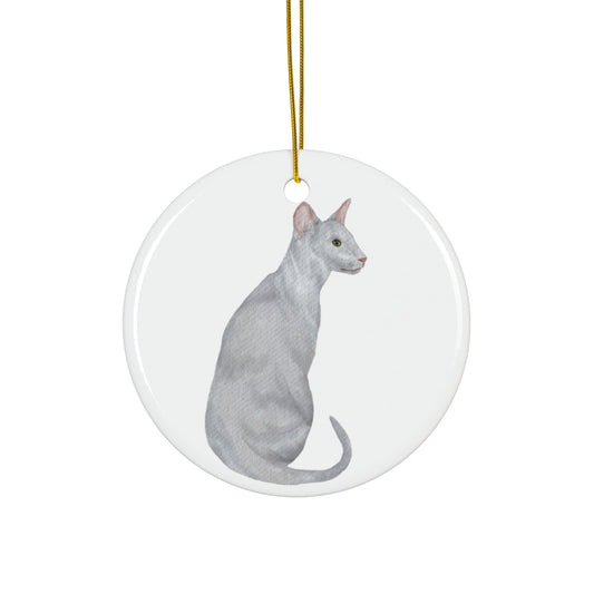 Cat Ceramic Ornament     Item #5407256