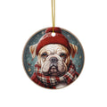 Dog Ceramic Disc Ornament        Item #6388994