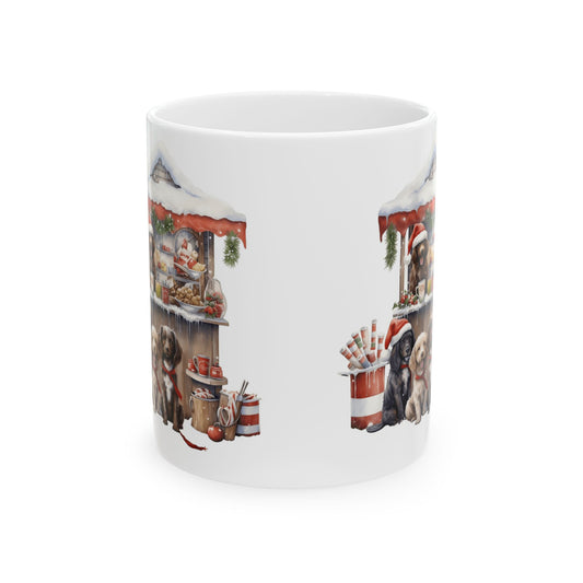 Christmas Fireplace Holiday Ceramic Mug 11oz  Item #296973