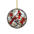 Christmas Cardinal Ceramic Ornament      Item #4997603 - Buckshot's Bargain Barn