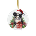 Ceramic Ornament - Border Collie Christmas     Item #5970689 - Buckshot's Bargain Barn