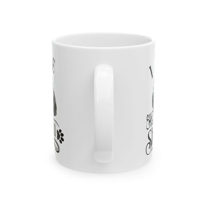 I Love My Shih Tzu Ceramic Mug — Pet Coffee Cup 11oz   Item #94051