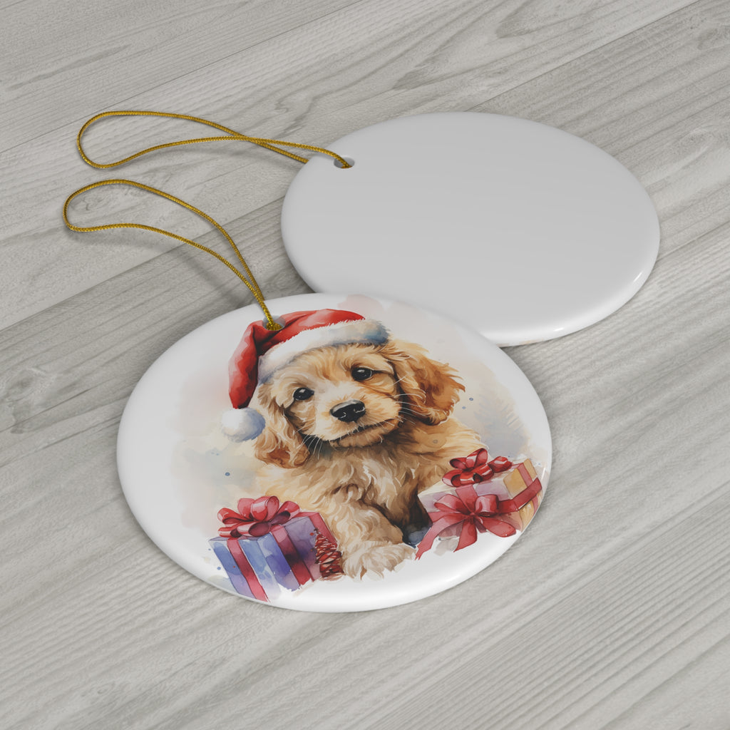 Ceramic Ornament - Cockerdoodle Christmas     Item #9633732