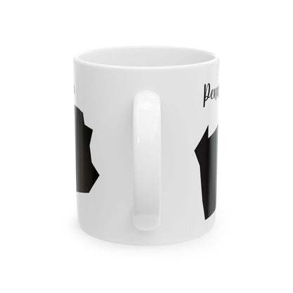 Pennsylvania State Silhouette Ceramic Mug – 11oz    Item #753224