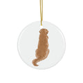 Dog Ceramic Disc Ornament           Item #928055