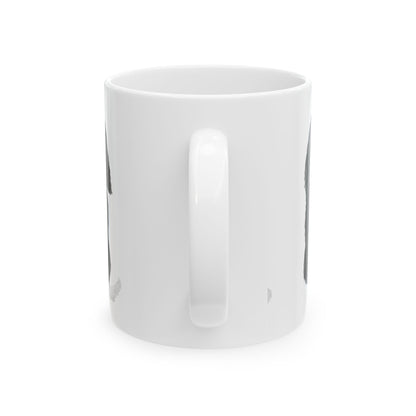 Border Collie Back View Ceramic Mug – Cute Dog Lover Coffee Cup 11oz    Item #71003