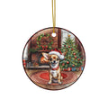 Ceramic Ornament - Chihuahua Christmas Dog       Item #5385093