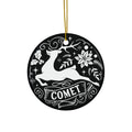 Comet Ceramic Disc Ornament         Item #7951975