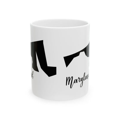 Maryland State Silhouette Ceramic Mug – 11oz    Item #662858