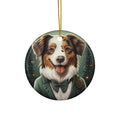 Dog Ceramic Disc Ornament         Item #2417114