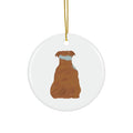 Dog Ceramic Disc Ornament         Item #9139512