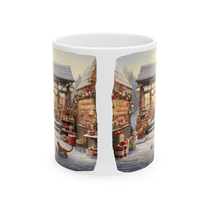 Cozy Christmas Village Ceramic Mug 11oz  Item #475598