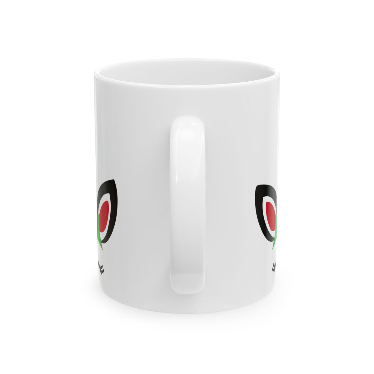Christmas Unicorn Ceramic Mug – Cute Holiday Unicorn Horn & Holly Design 11oz   Item #32273