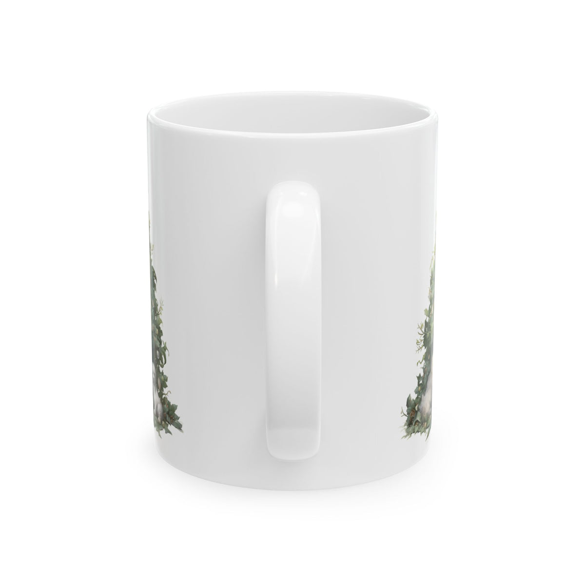 Christmas Tree With Dogs Ceramic Mug 11oz  Item #738562