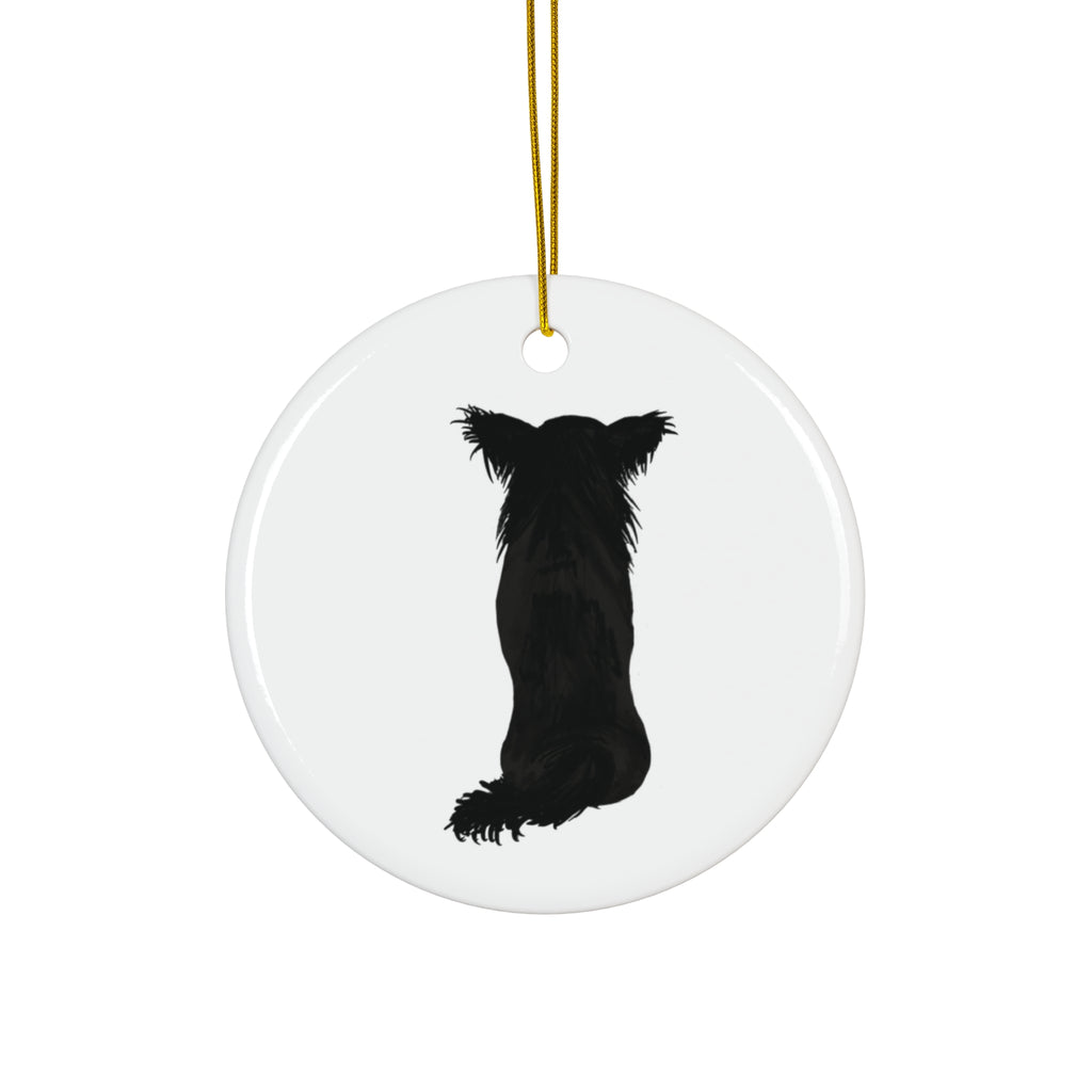 Dog Ceramic Disc Ornament       Item #8774868