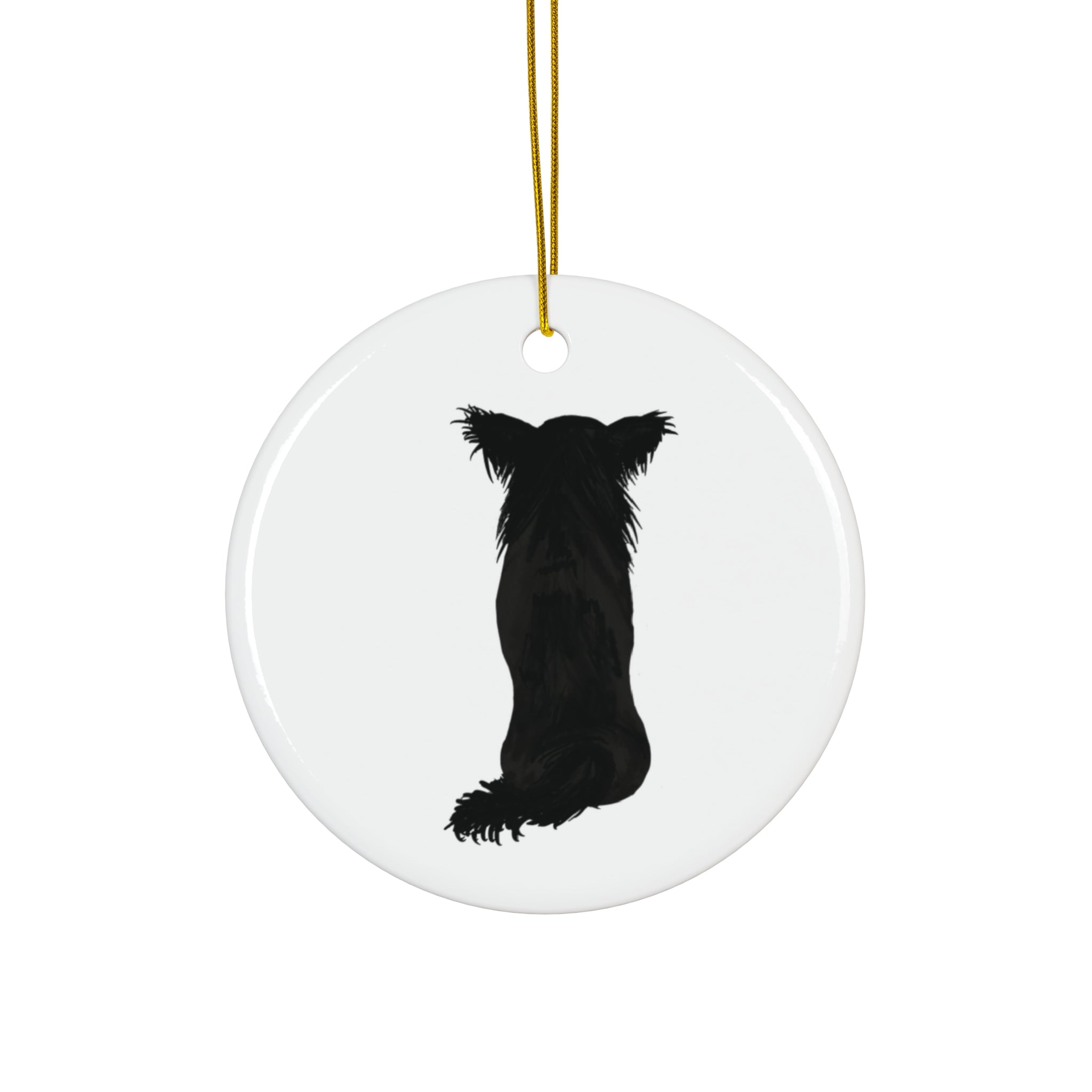 Dog Ceramic Disc Ornament       Item #8774868