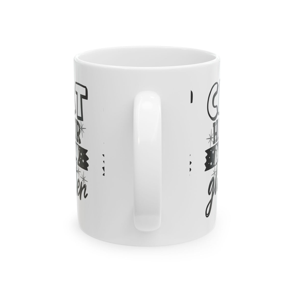 Cat Hair Is My Glitter Mug — Funny Cat Lover Coffee Cup 11oz  Item #767099
