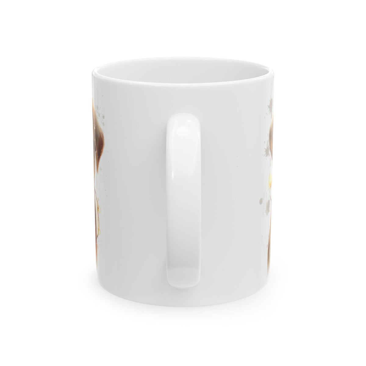 Festive Boxer Dog In Lights Christmas Ceramic Mug 11oz   Item #599698