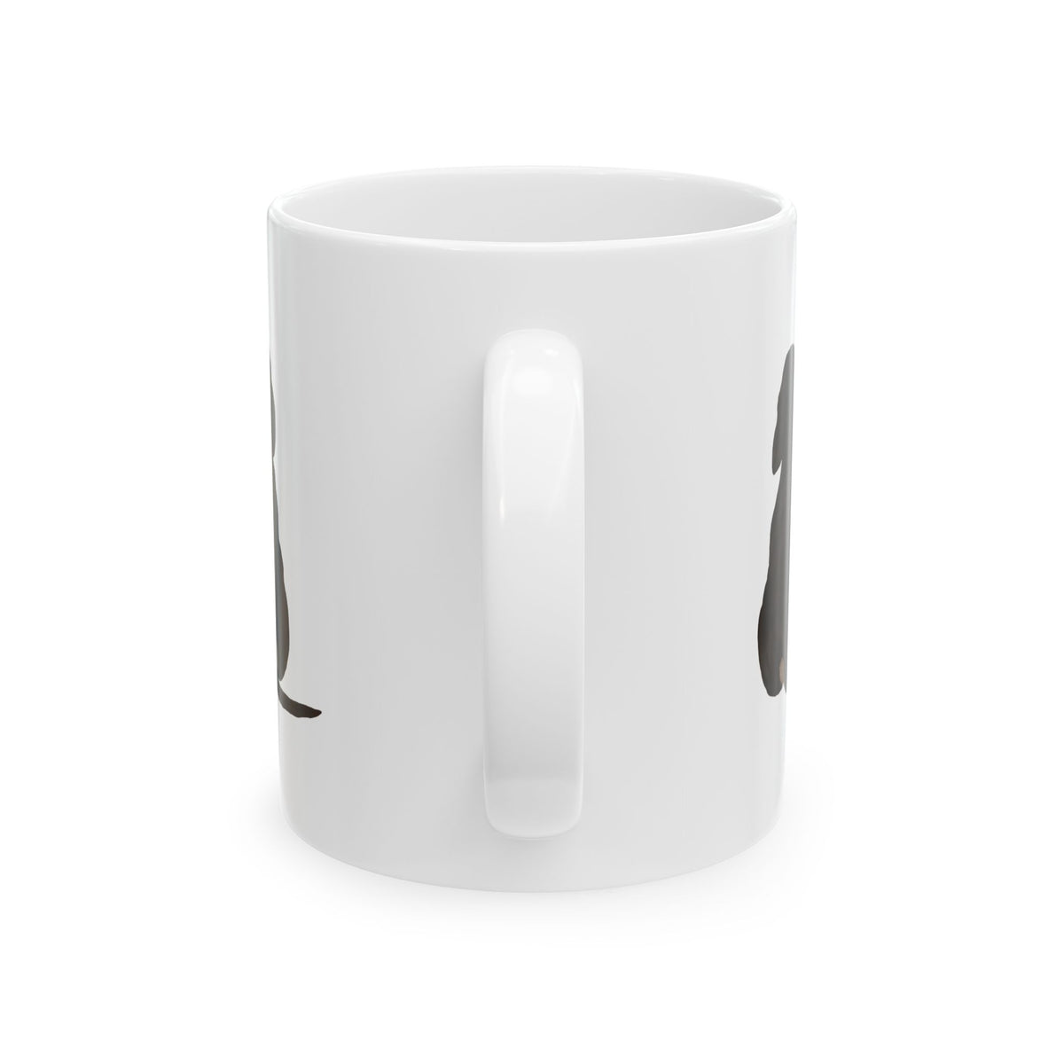 Dachshund Back View Ceramic Mug – Cute Wiener Dog Coffee Cup 11oz    Item #166768