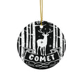 Comet Ceramic Disc Ornament        Item #3882835