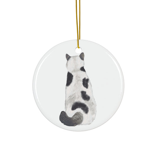 Cat Ceramic Disc Ornament         Item #1618655