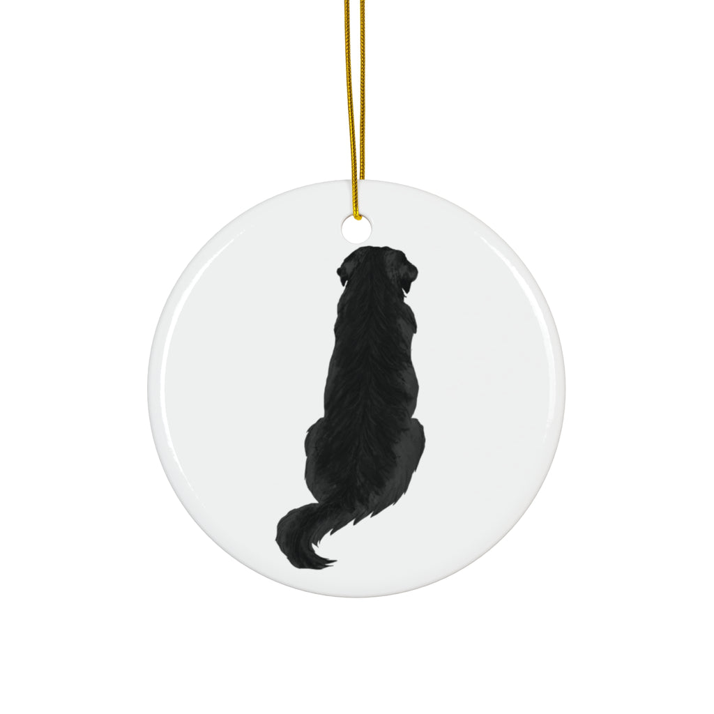Dog Ceramic Disc Ornament        Item #2026065