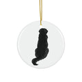 Dog Ceramic Disc Ornament        Item #2026065