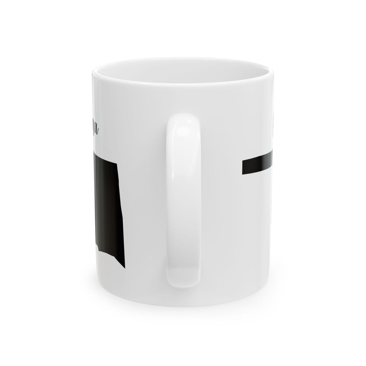 Oklahoma State Silhouette Ceramic Mug – 11oz    Item #753224