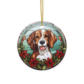 Christmas Dog Ceramic Ornament         Item #9931866 - Buckshot's Bargain Barn