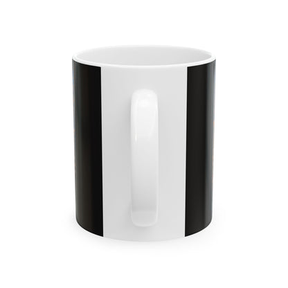 25th Anniversary 9/11 Memorial — 'We Will Never Forget' Patriotic Eagle Tribute Ceramic Mug 11oz  Item #36786