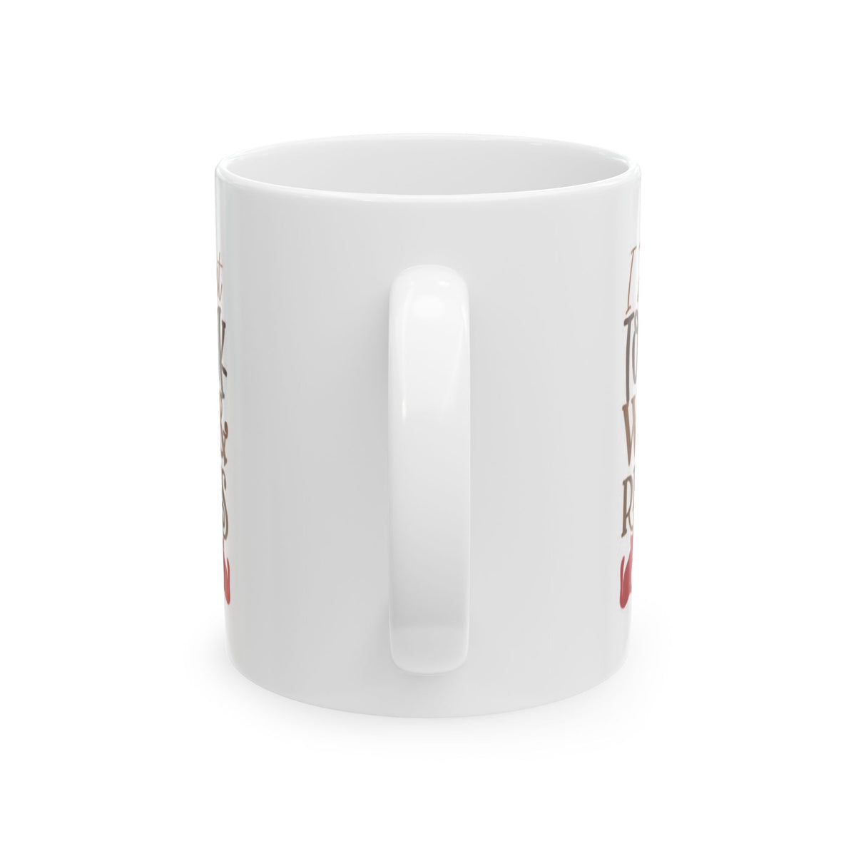 Ceramic Mug - "I Just Want To Drink Wine & Rescue Dogs" Cute Rescue Dog Wine Lover Coffee Mug 11oz   Item #772593